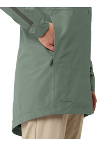 Vaude cortavientos ciclismo mujer Women's Cyclist padded Parka II vista detalle