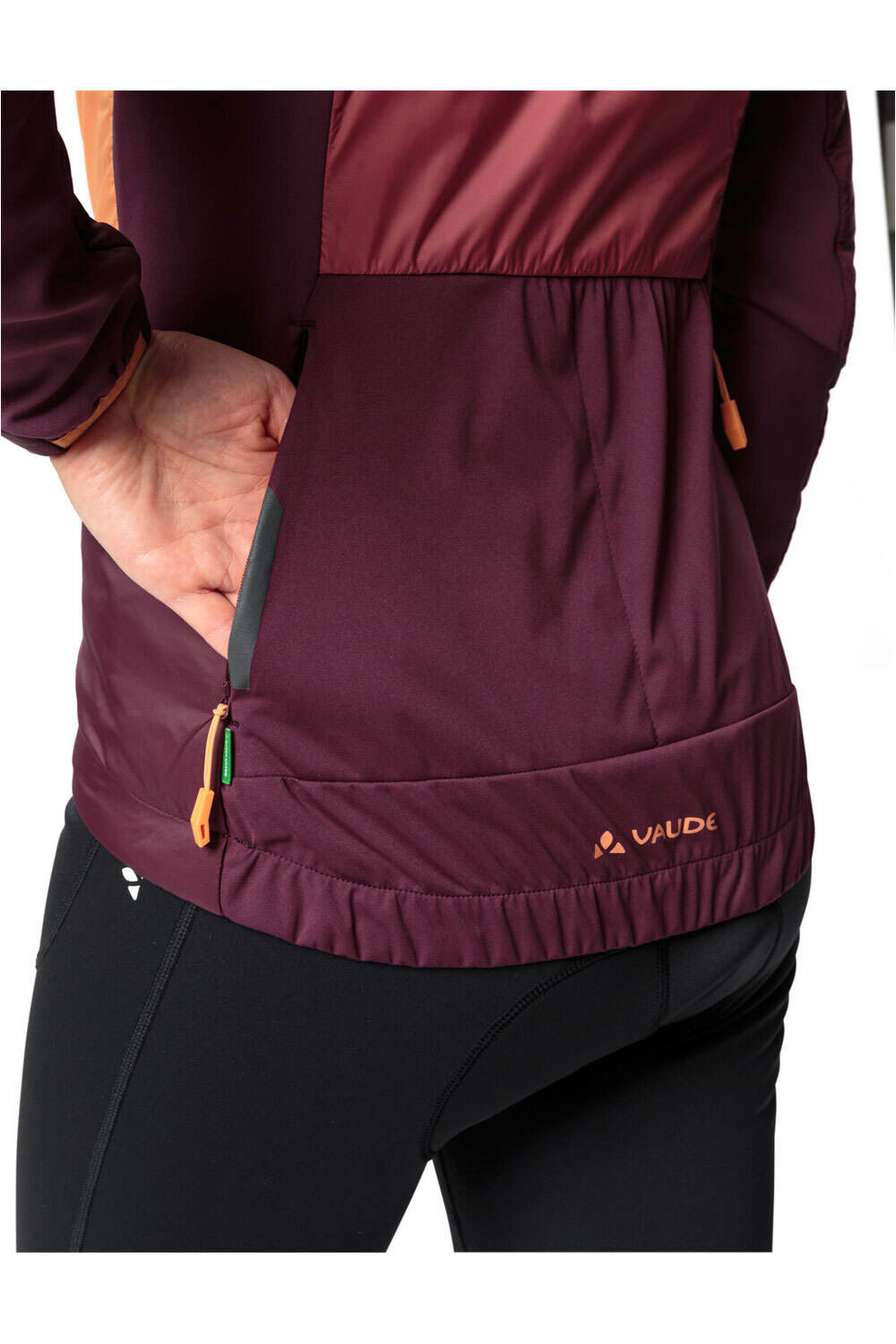 Vaude cortavientos ciclismo mujer Women's Kuro Insulation Jacket vista detalle