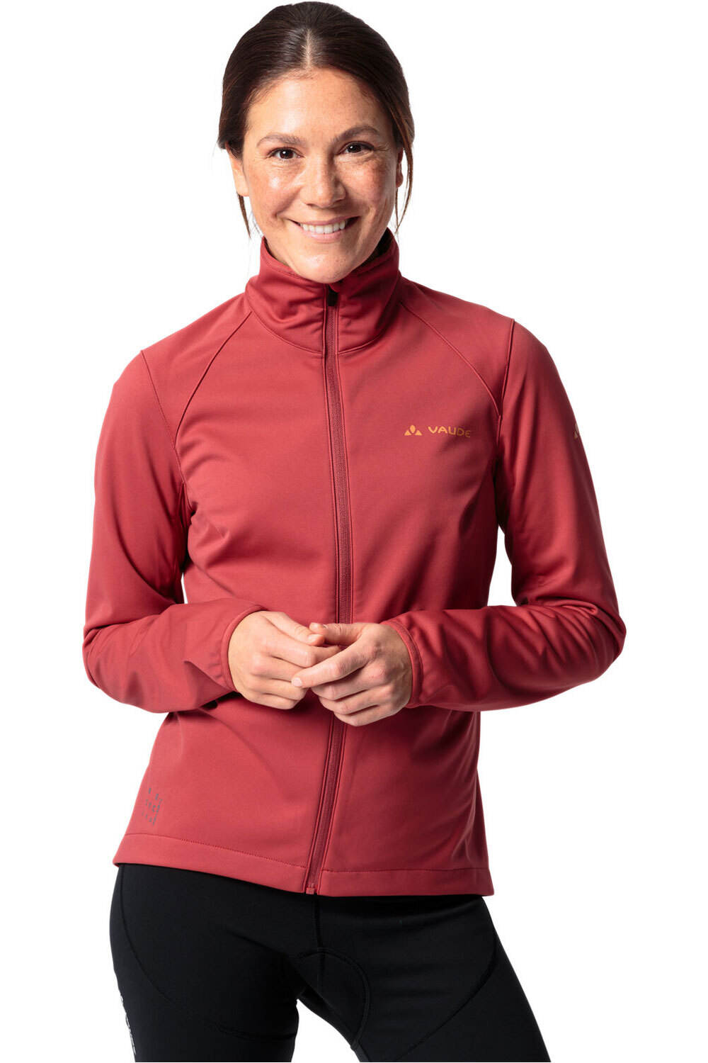 Vaude cortavientos ciclismo mujer Women's Matera Softshell Jacket II vista frontal