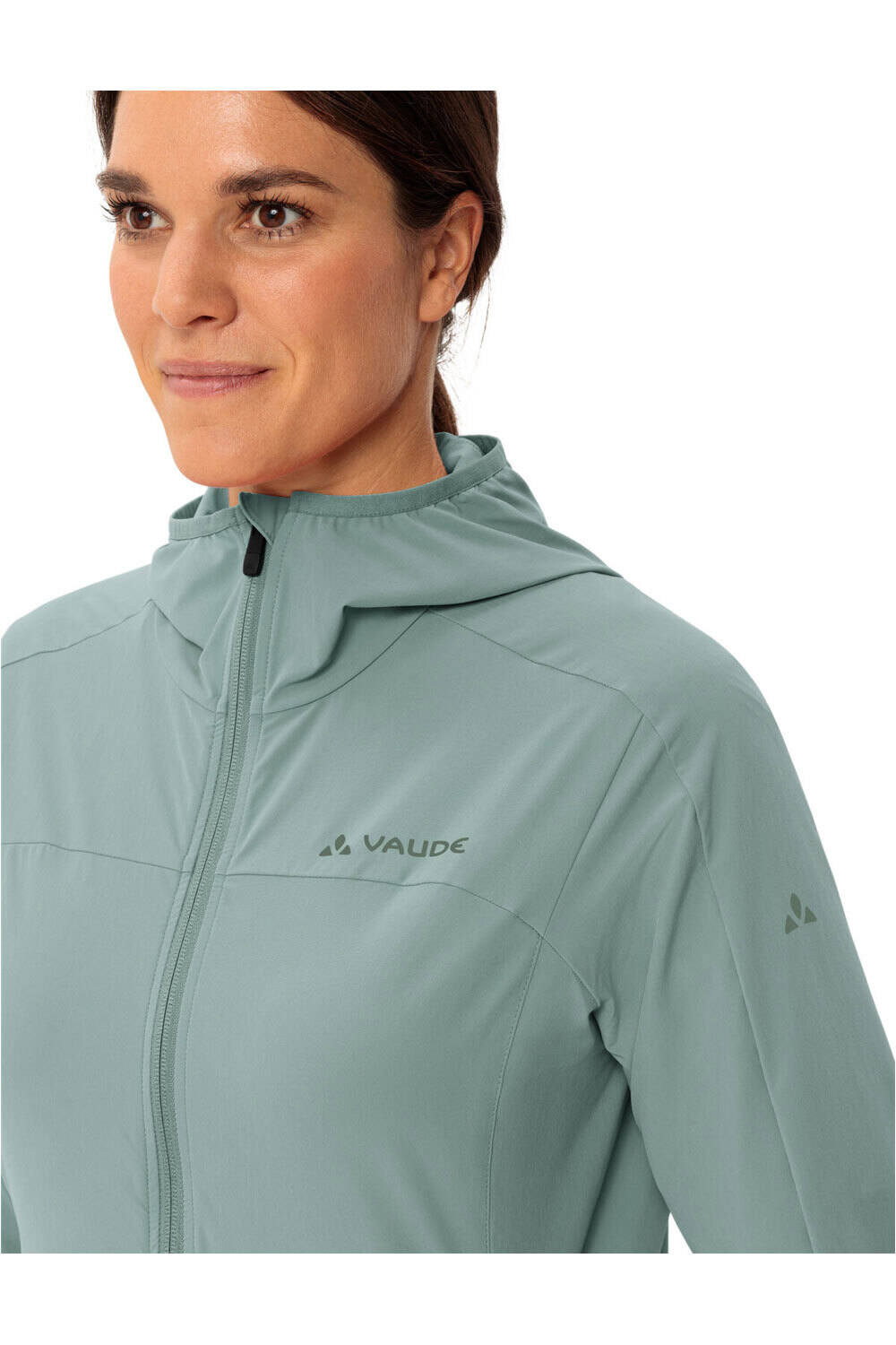 Vaude cortavientos ciclismo mujer Women's Moab Jacket IV vista detalle
