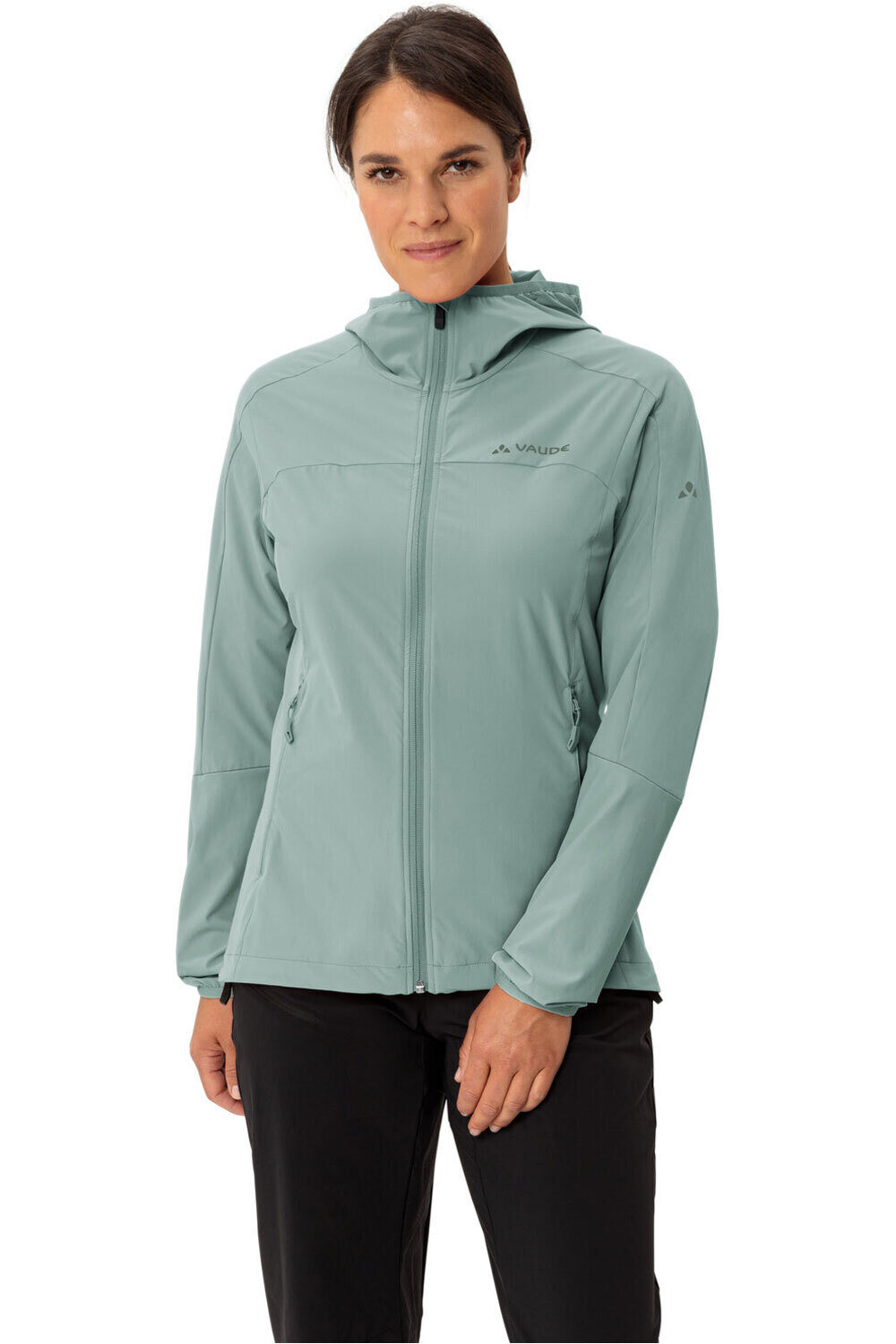 Vaude cortavientos ciclismo mujer Women's Moab Jacket IV vista frontal