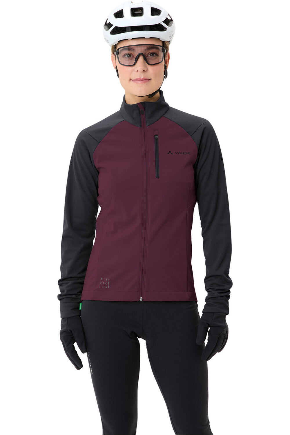 Vaude cortavientos ciclismo mujer Women's Posta Softshell Jacket II vista detalle