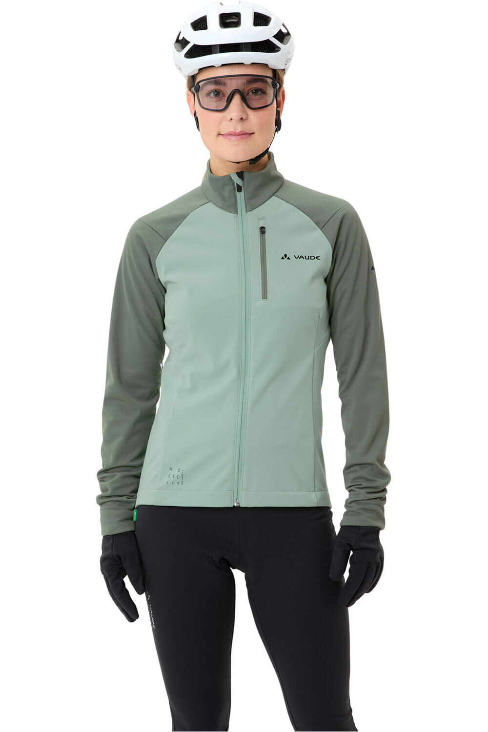 Vaude cortavientos ciclismo mujer Women's Posta Softshell Jacket II vista detalle