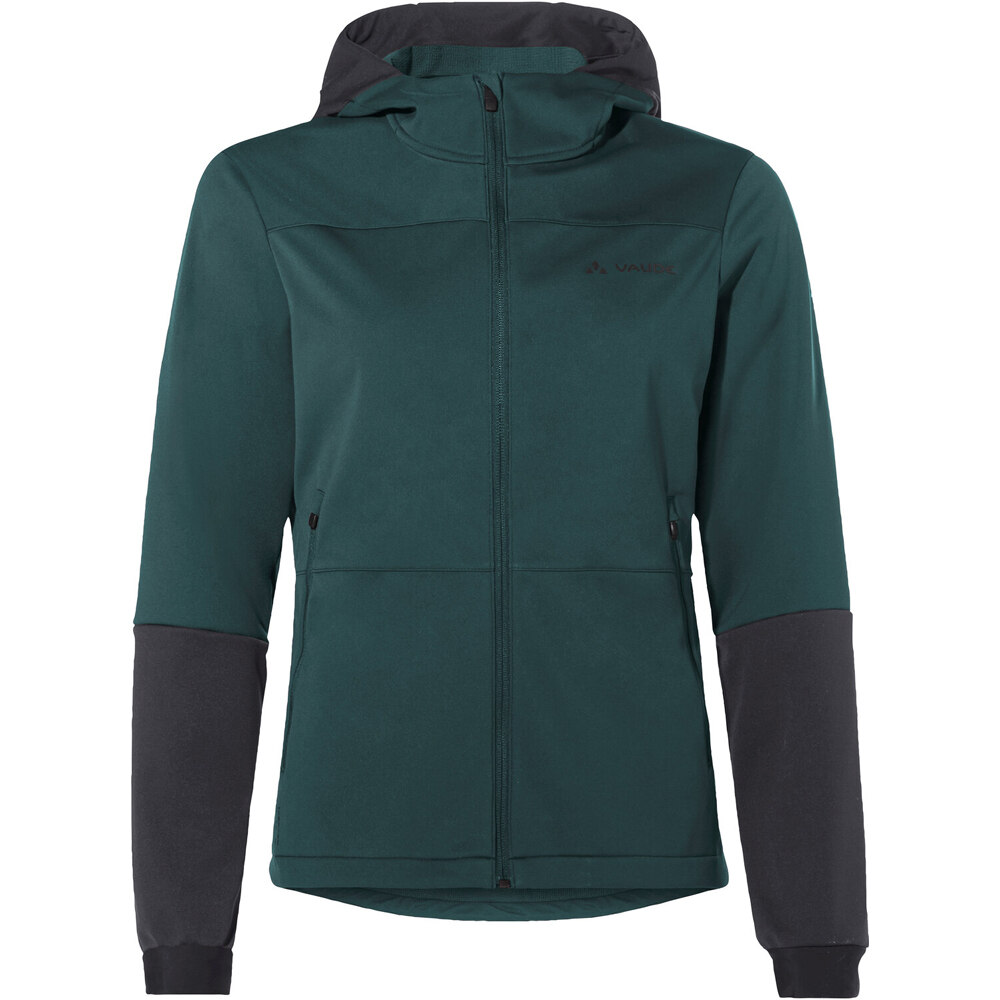 Vaude cortavientos ciclismo mujer Women's Qimsa Hooded Softshell Jacket 05