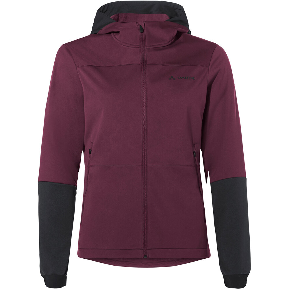 Vaude cortavientos ciclismo mujer Women's Qimsa Hooded Softshell Jacket 05