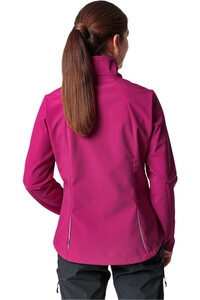 Vaude cortavientos ciclismo mujer Women's Wintry Jacket IV vista trasera