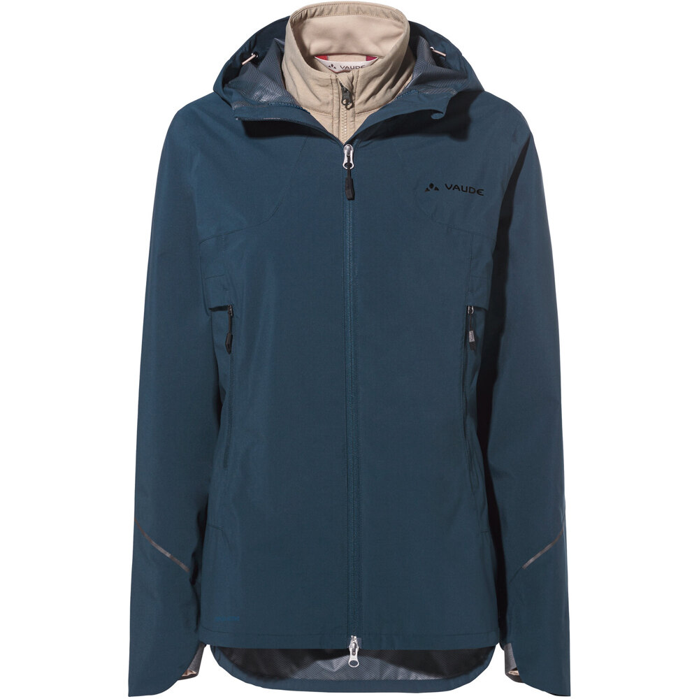 Vaude cortavientos ciclismo mujer Women's Yaras 3in1 Jacket 05
