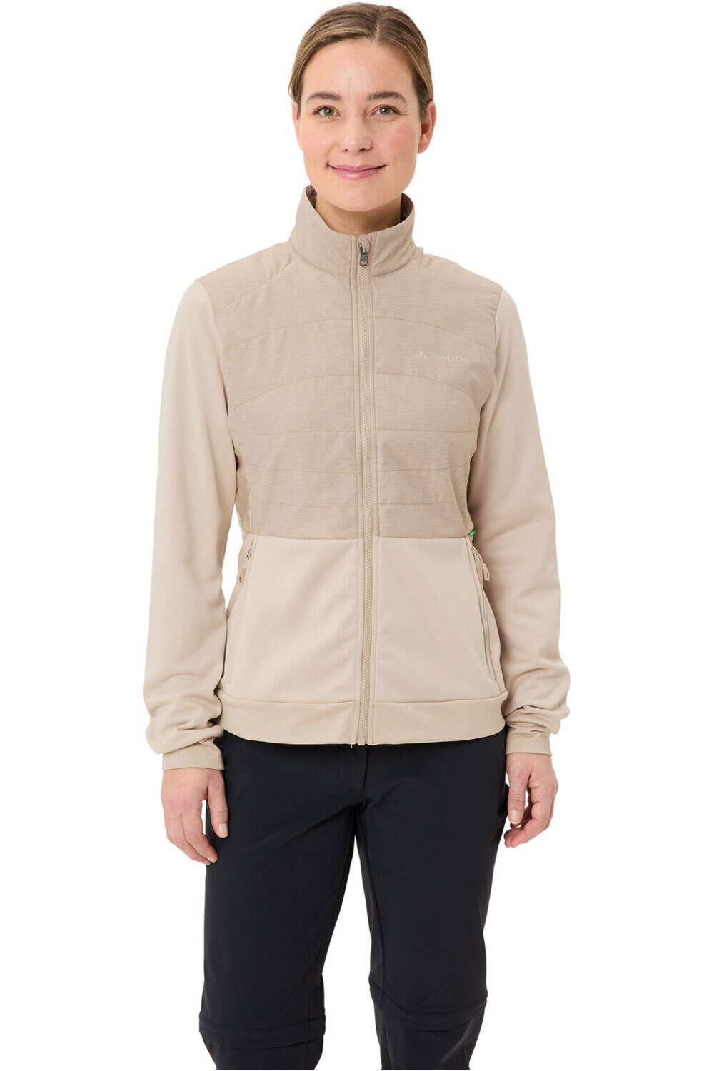 Vaude cortavientos ciclismo mujer Women's Yaras 3in1 Jacket vista detalle