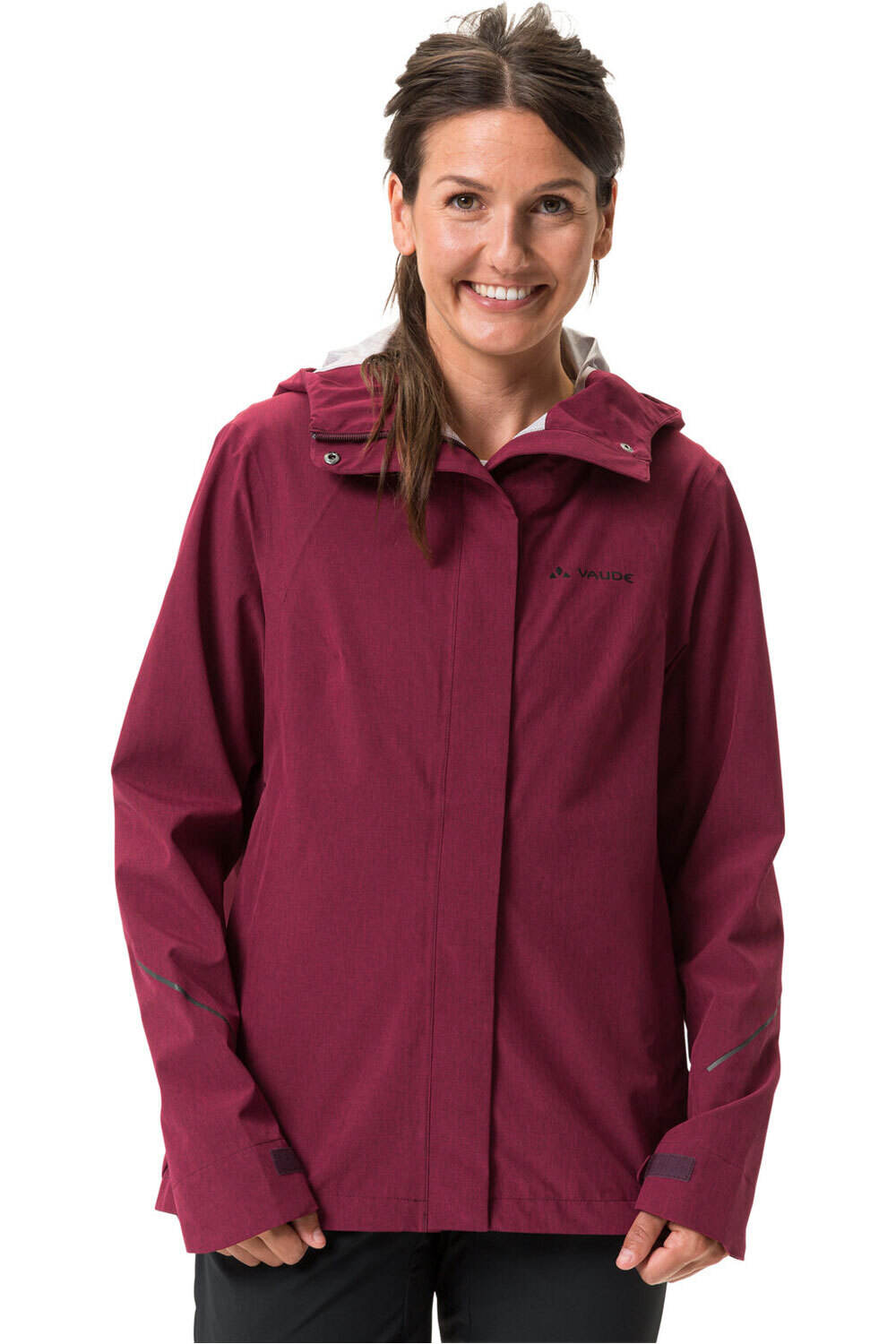 Vaude cortavientos ciclismo mujer Women's Yaras Jacket V vista frontal