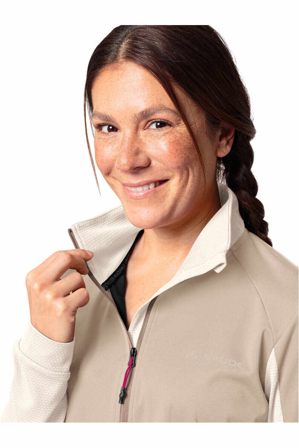 Vaude cortavientos ciclismo mujer Women's Yaras Wind Pullover vista detalle