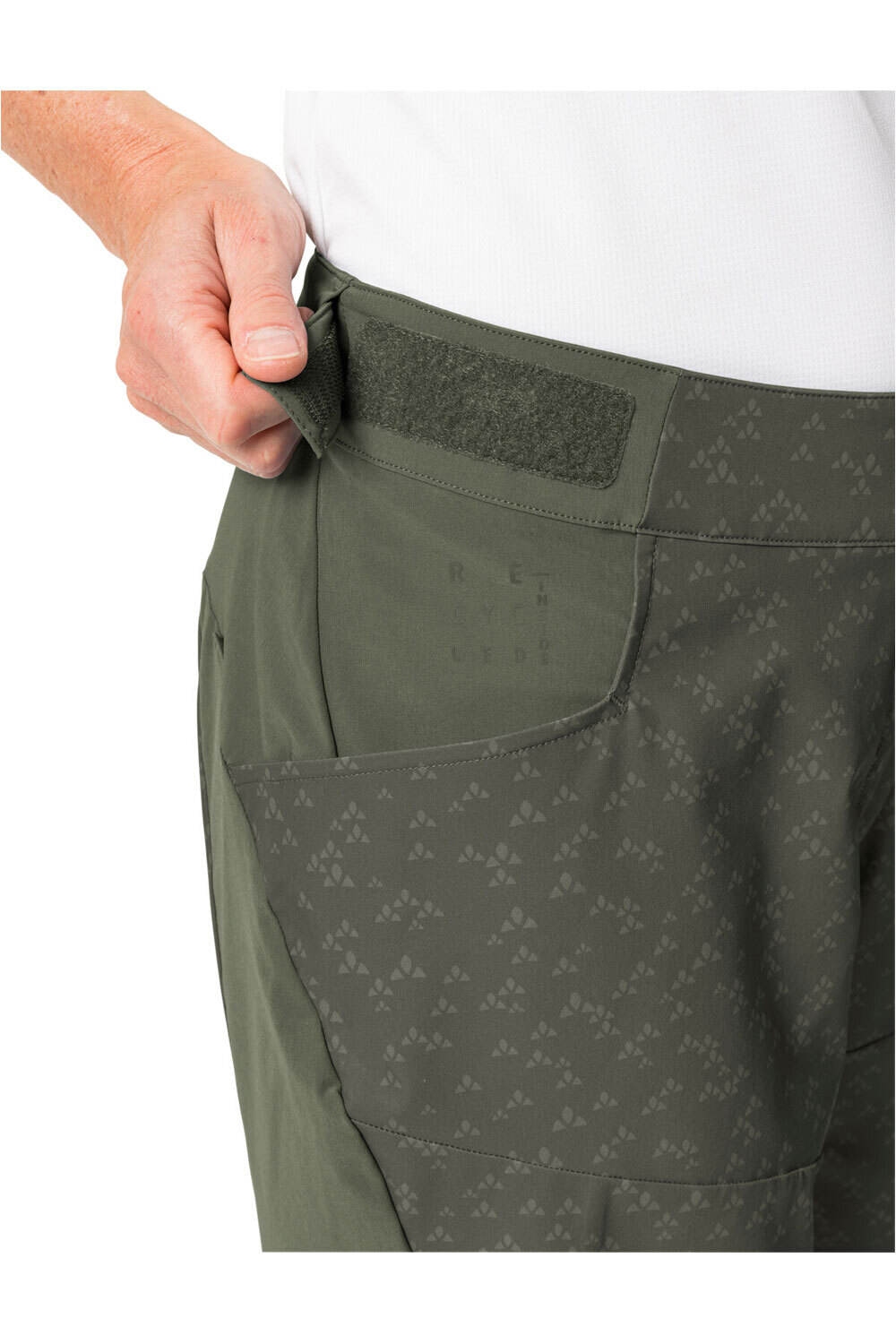Vaude culotte corto mujer Women's Ledro Print Shorts vista detalle