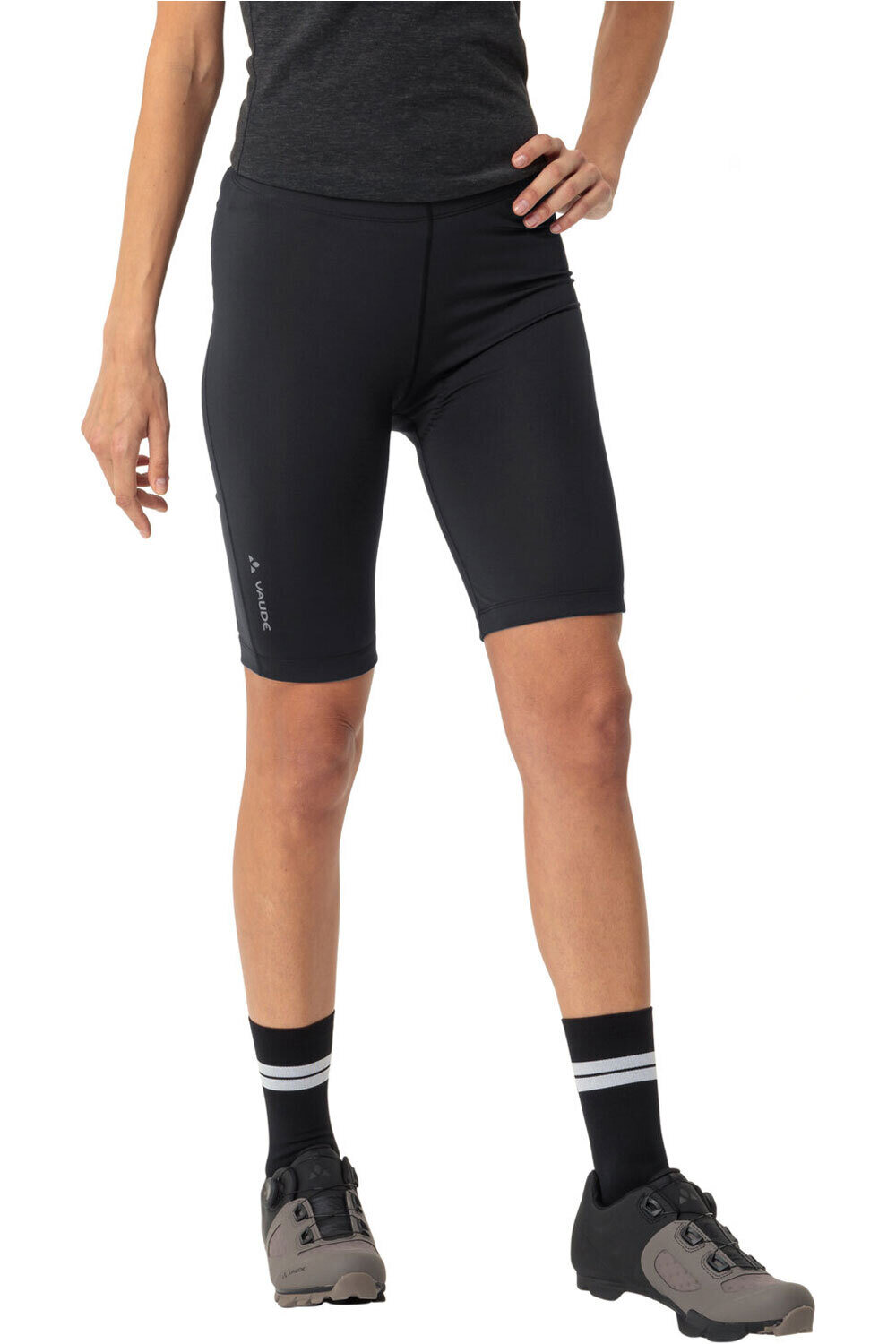 Vaude culotte corto mujer Women's Matera Tights II vista frontal