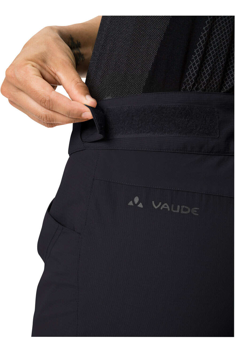 Vaude culotte corto mujer Women's Tamaro Shorts II vista detalle