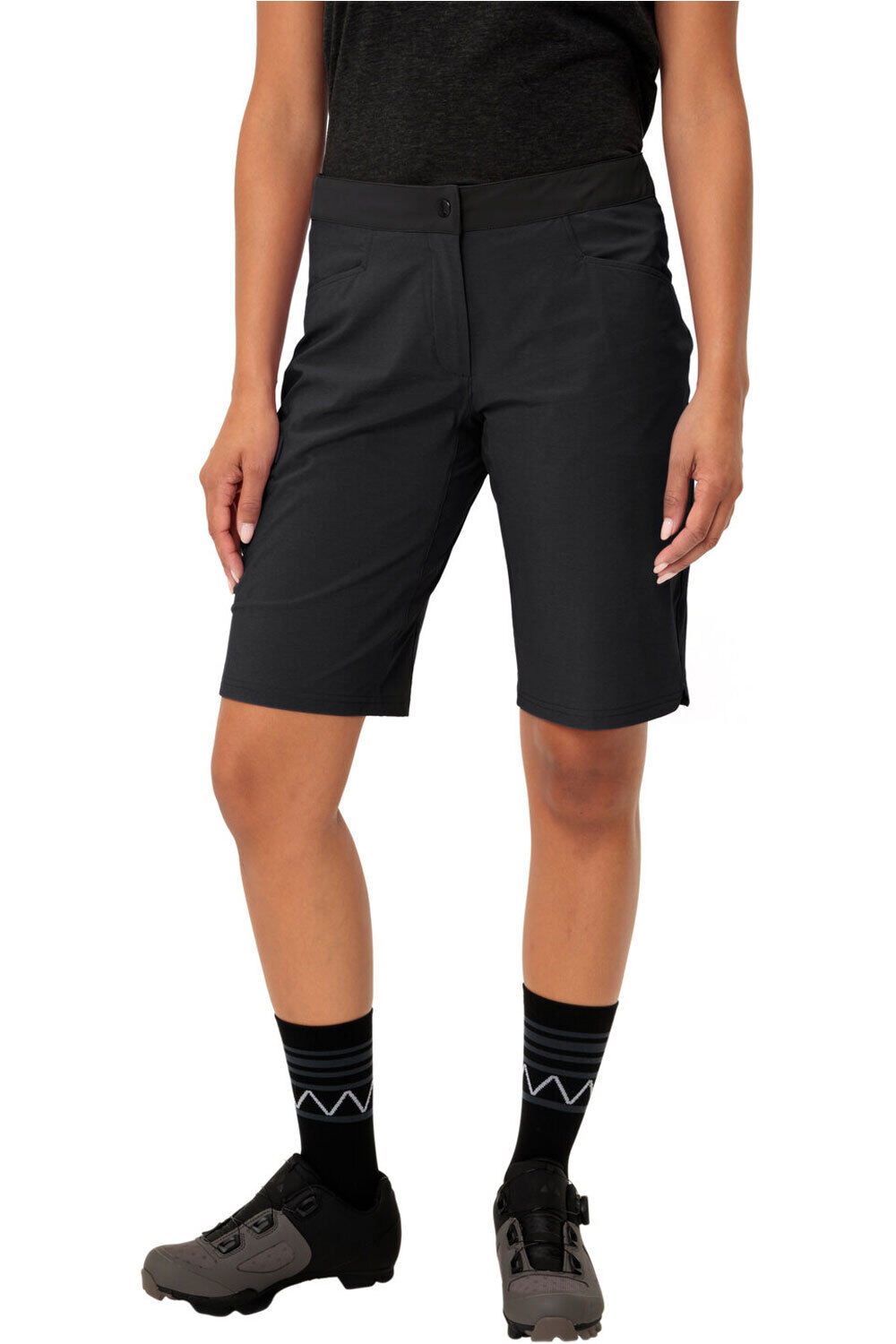 Vaude culotte corto mujer Women's Tremalzo Shorts III vista frontal