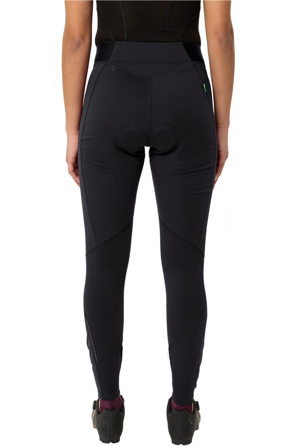 Vaude culotte largo mujer Women's Posta Warm Tights II vista trasera