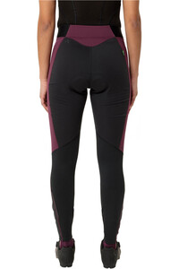 Vaude culotte largo mujer Women's Posta Warm Tights II vista trasera