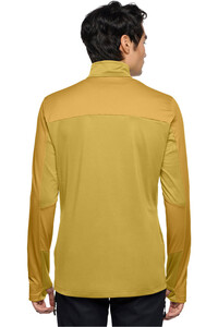 Vaude forro polar hombre Men s Livigno Halfzip II vista trasera