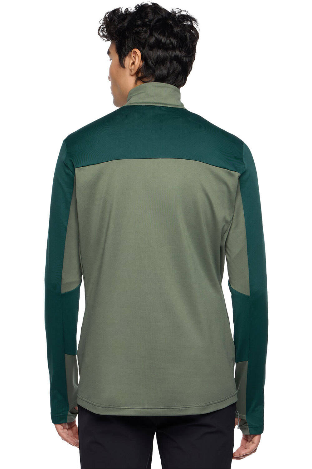 Vaude forro polar hombre Men s Livigno Halfzip II vista trasera