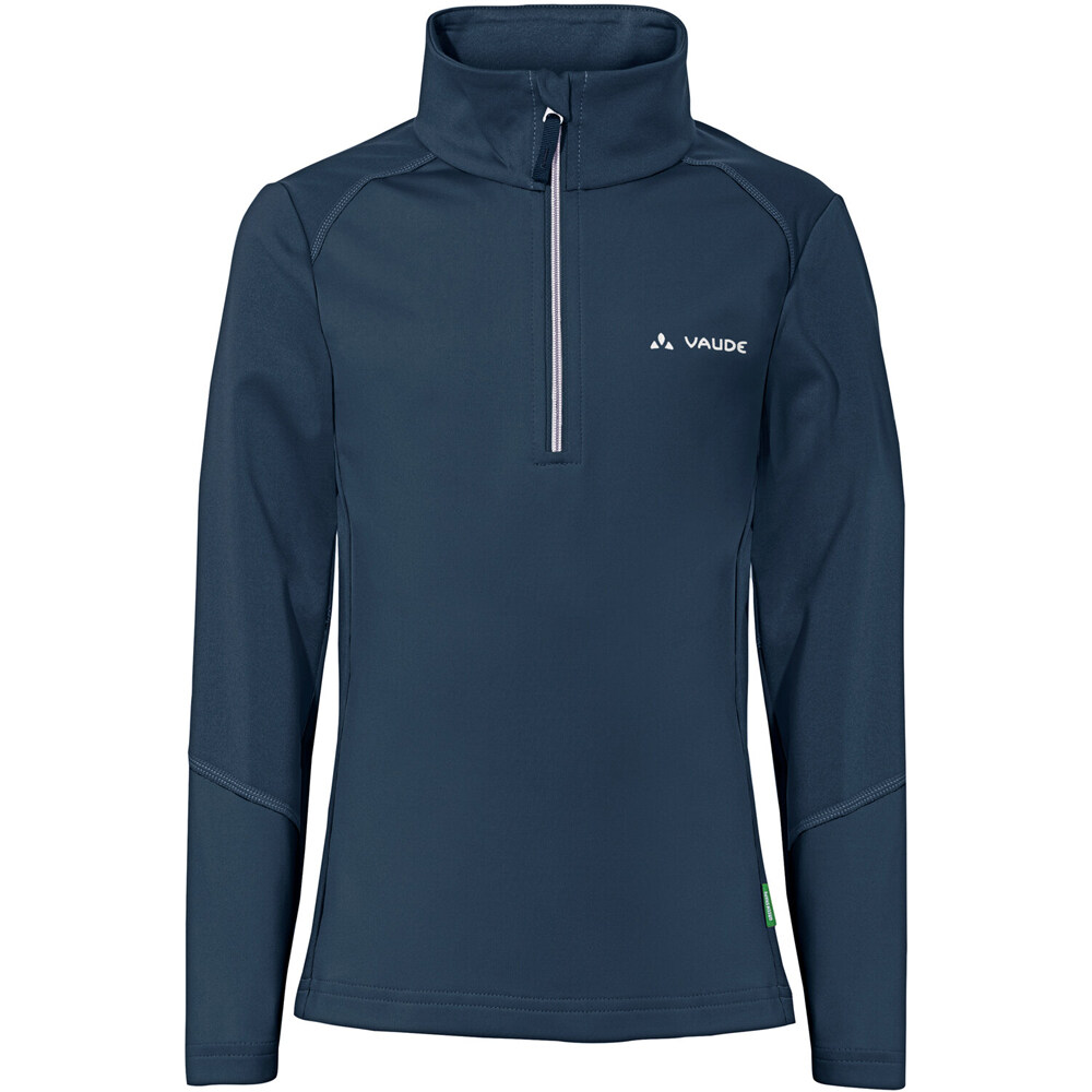 Vaude forro polar niño Kids Livigno Halfzip vista frontal