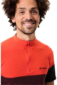 Vaude maillot manga corta hombre Men's Altissimo Shirt II vista detalle