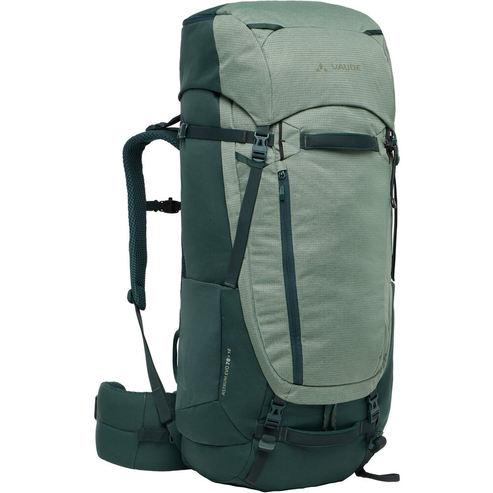 Vaude mochila montaña Astrum EVO 70+10 vista frontal