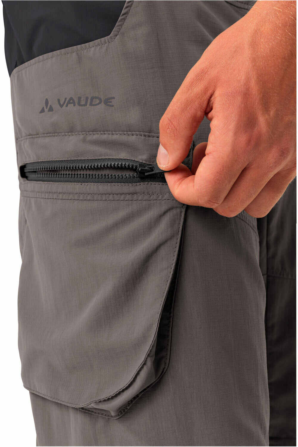 Vaude pantalón corto ciclismo hombre Men's Qimsa Shorts vista detalle