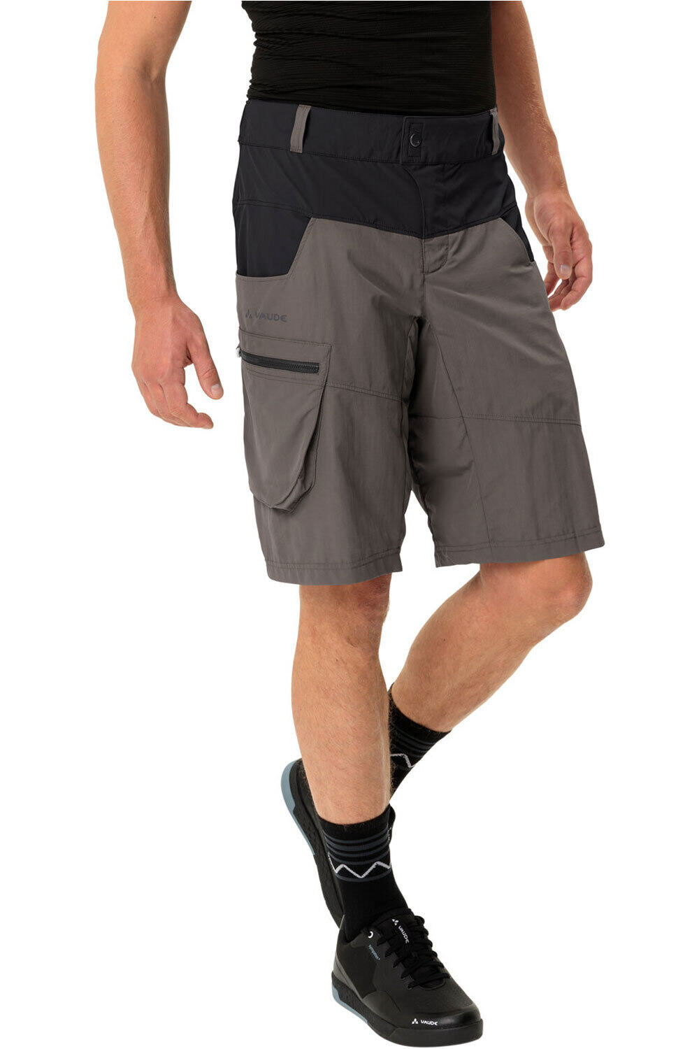 Vaude pantalón corto ciclismo hombre Men's Qimsa Shorts vista frontal