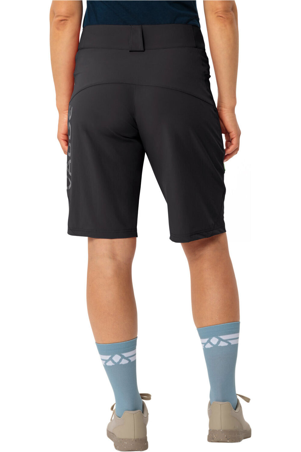 Vaude pantalón corto ciclismo mujer Women's Altissimo Shorts II vista trasera