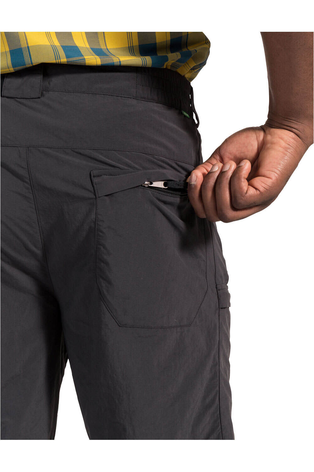 Vaude pantalón corto montaña hombre Men's Farley Capri Pants II vista frontal
