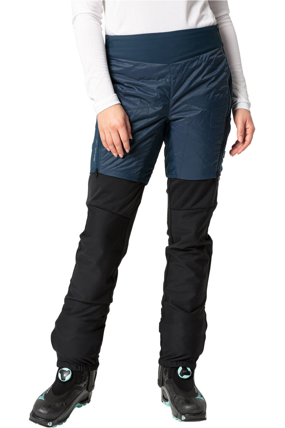 Vaude pantalón corto montaña mujer Women's Sesvenna Shorts III vista frontal