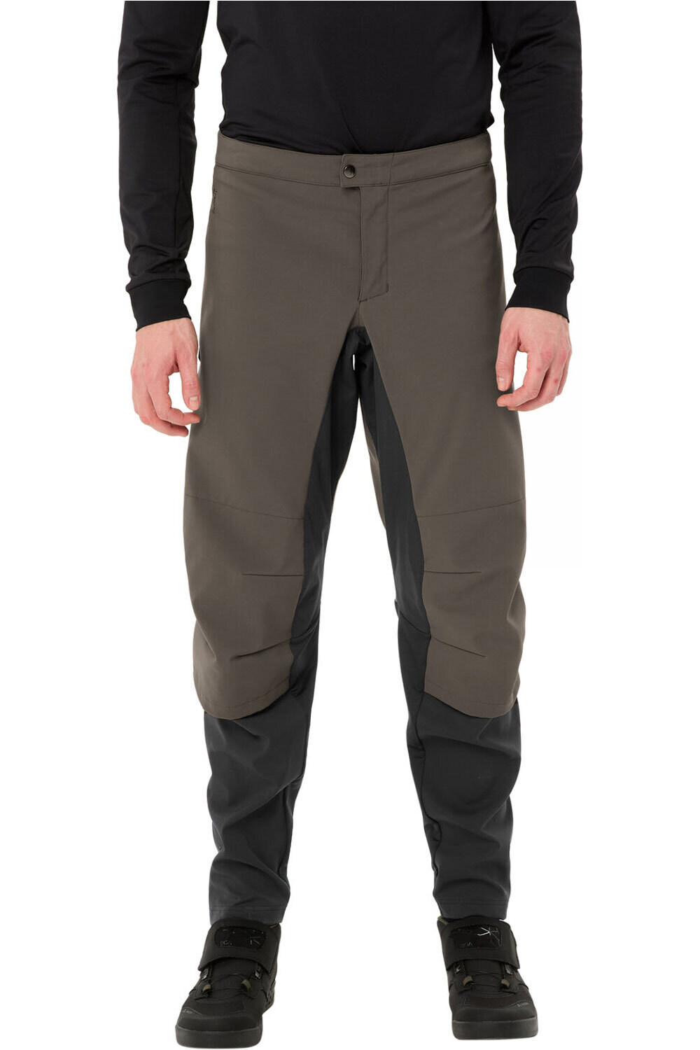 Vaude pantalón largo ciclismo hombre Men's Qimsa Pro Softshell Pants vista frontal