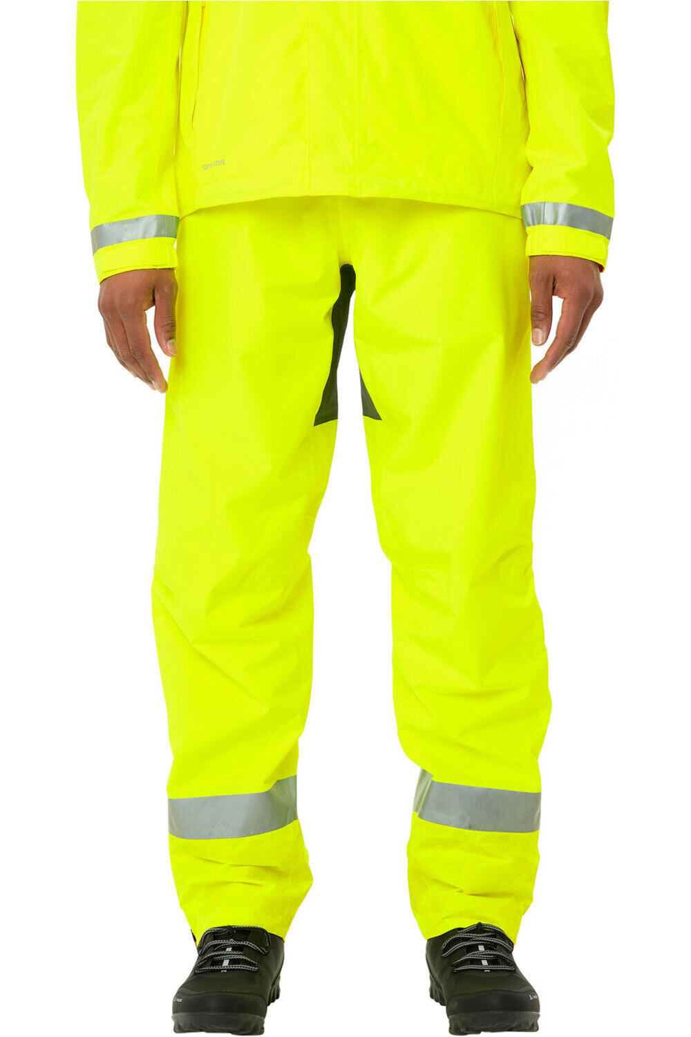 Vaude pantalón largo ciclismo mujer Men's Luminum Rain Pants vista detalle