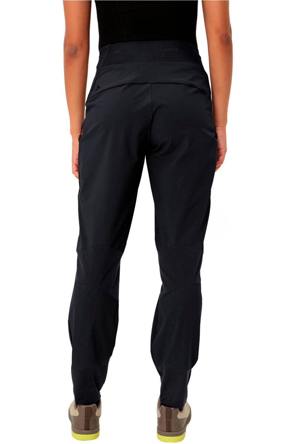 Vaude pantalón largo ciclismo mujer Women's Moab PRO Pants vista trasera