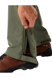 Vaude pantalón montaña hombre Men's Farley Stretch T-Zip Pants III vista detalle