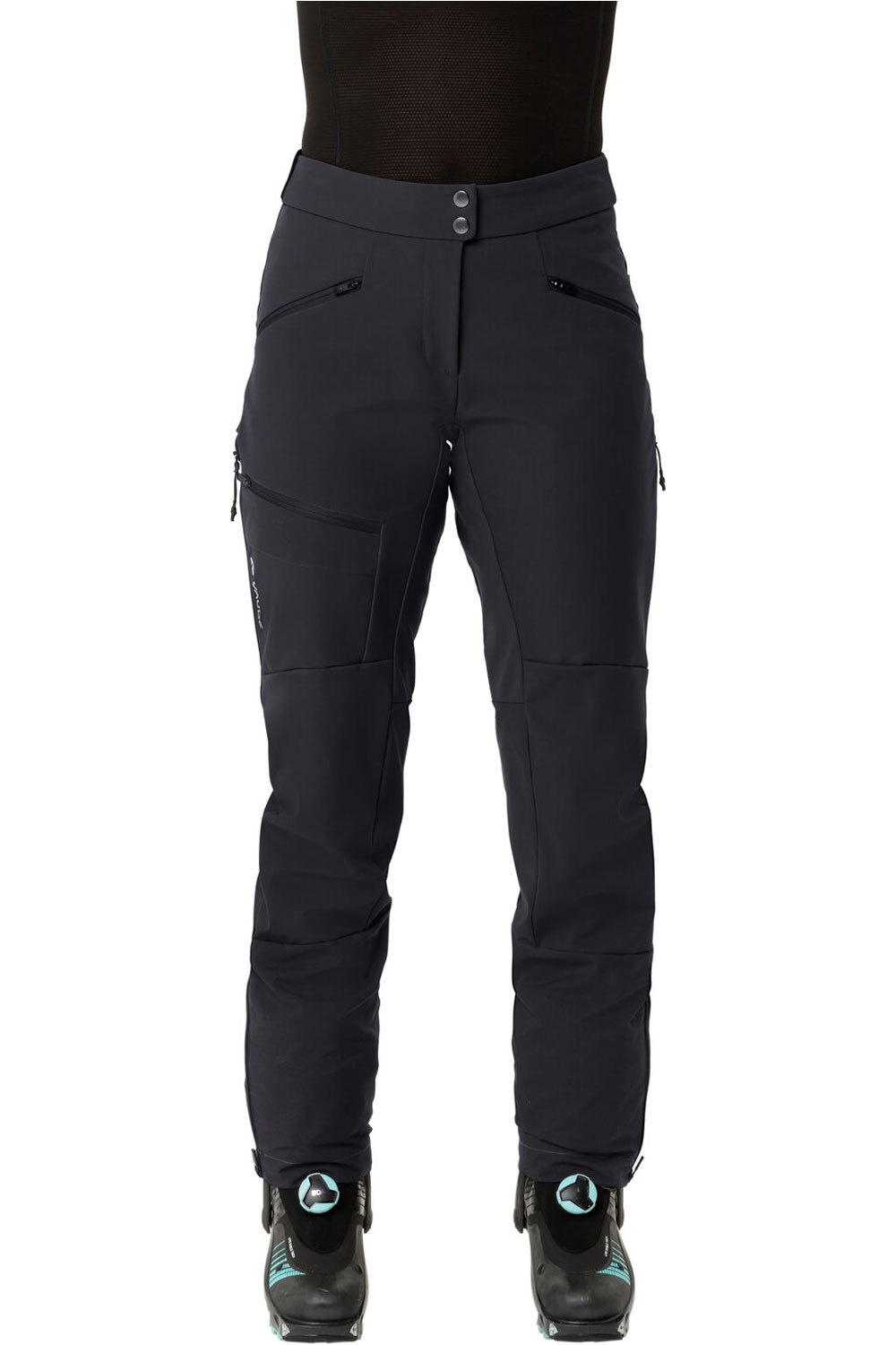 Vaude pantalón montaña mujer Women's Monviso Alpine Pants vista frontal