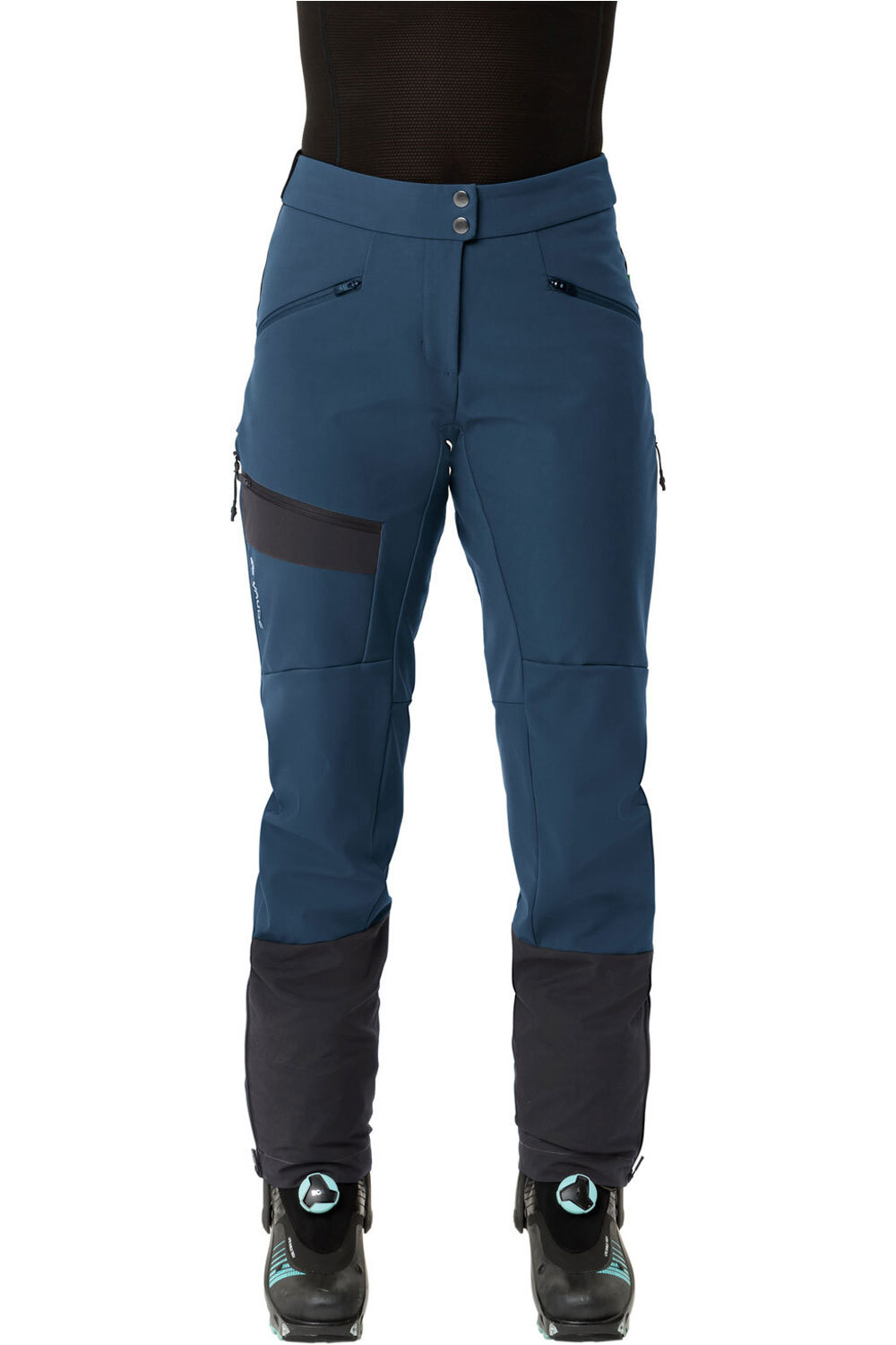 Vaude pantalón montaña mujer Women's Monviso Alpine Pants vista frontal