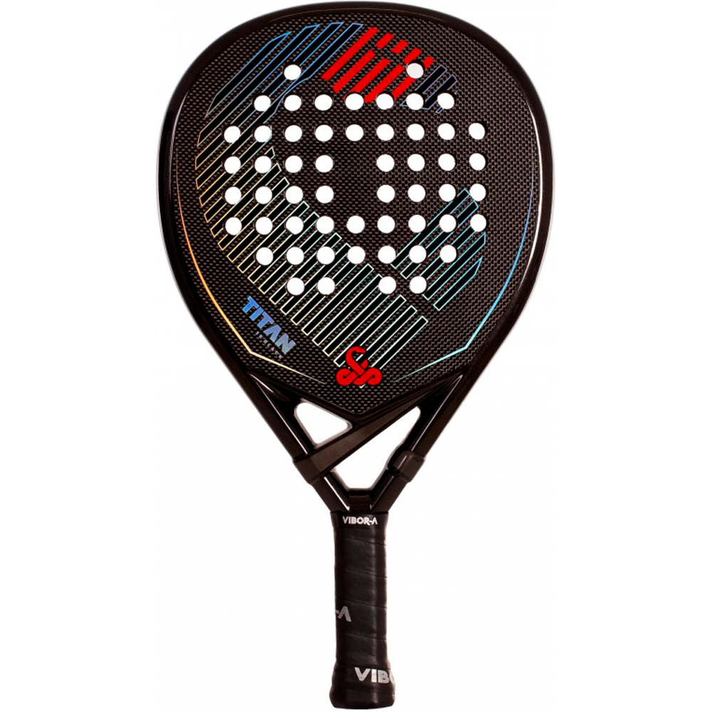 Vibora pala pádel adulto PALA PDEL VIBOR-A TITAN 3K vista frontal
