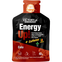 Victory energía instantánea Energy Up Gel + Cafeina vista frontal