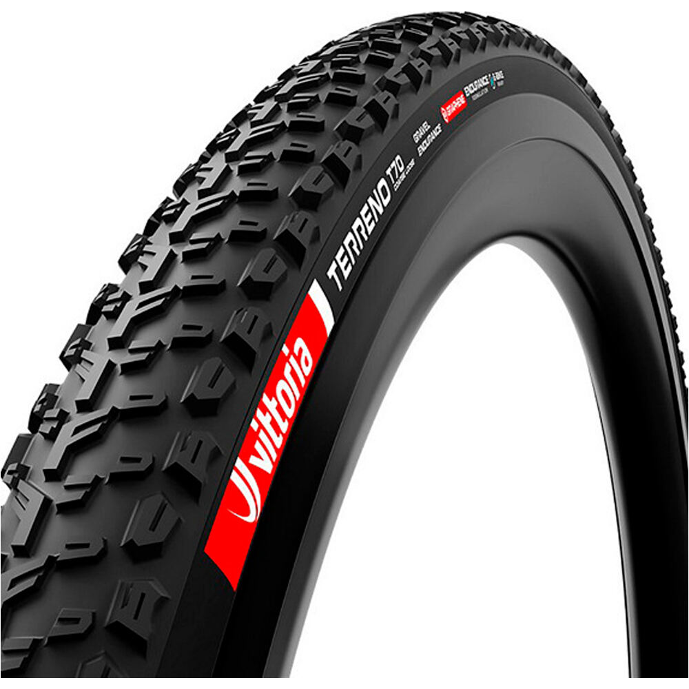 Vittoria cubiertas bicicleta paseo Tire Gravel Terreno T70 F45-622/700x45c vista frontal