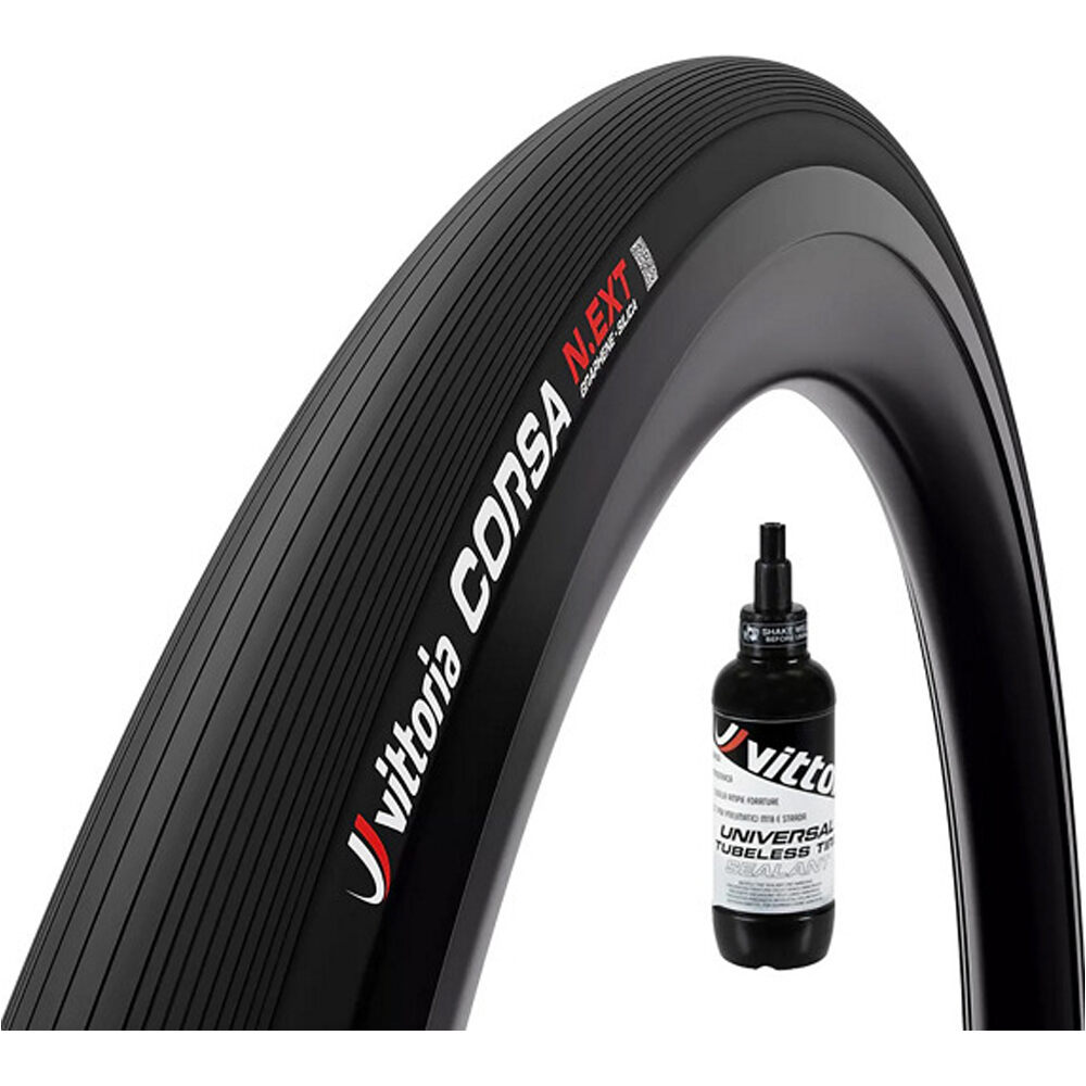 Vittoria cubiertas carretera Tire Road Corsa N.EXT 28C 2X vista frontal