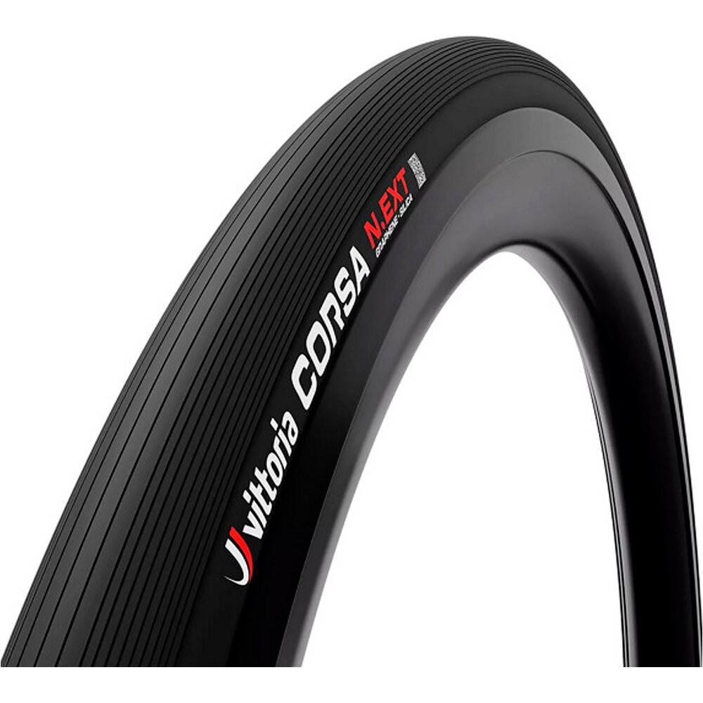 Vittoria cubiertas carretera Tire Road Corsa N.EXT Blk 50-622/700x50c vista frontal