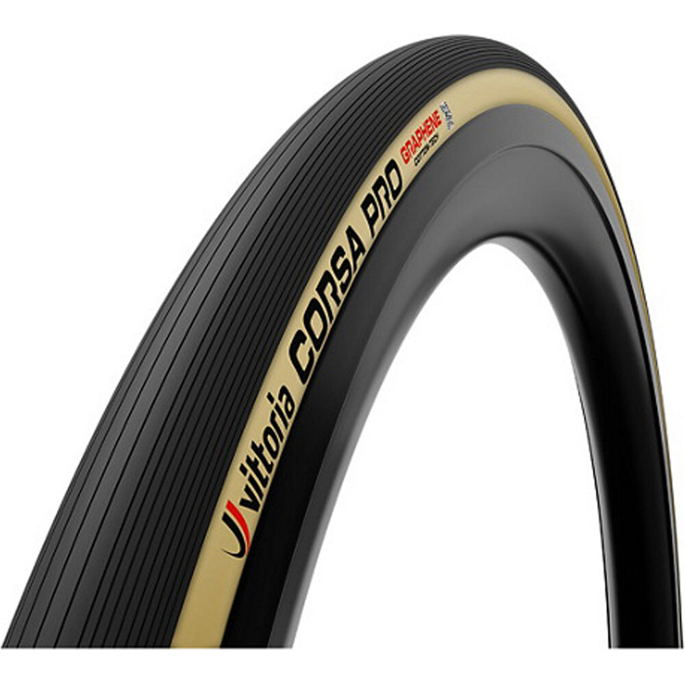 Vittoria cubiertas carretera Tire Road Corsa Pro vista frontal