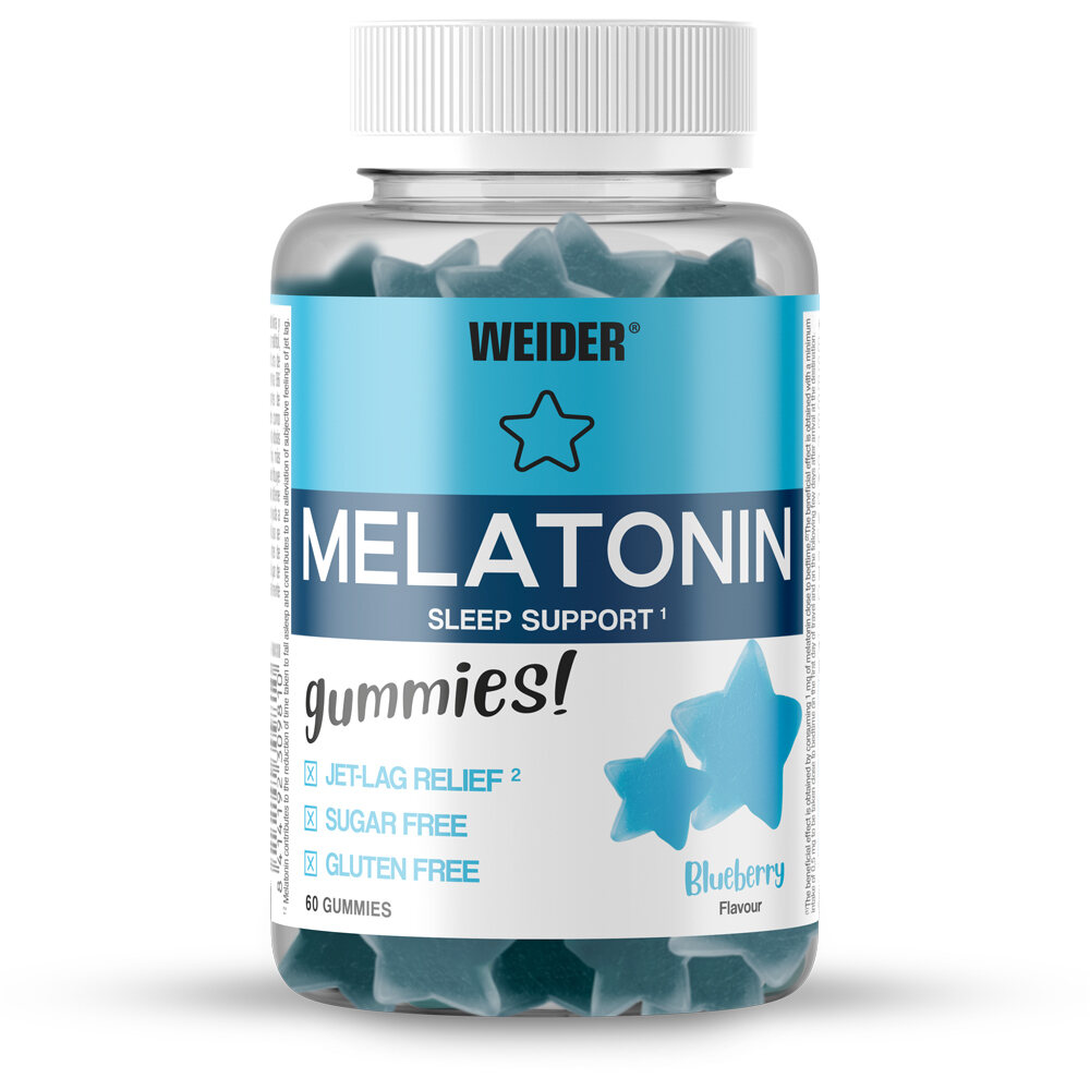 Weider complementos nutricionales Gummies  Melatonina  60 Gom. vista frontal