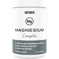 Weider Magnesio Magnesium  Complex caps vista frontal