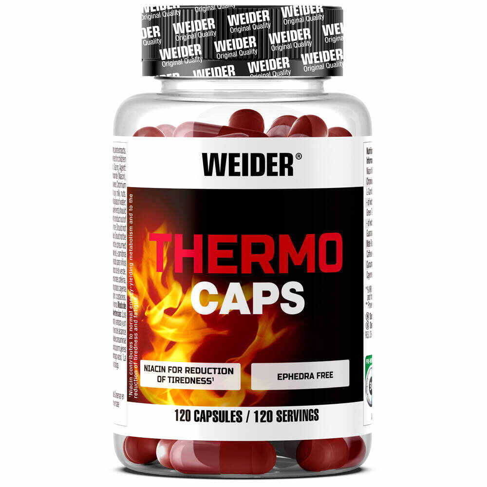 Weider Perdida De Peso WEIDER  Thermo Caps 120 Caps vista frontal