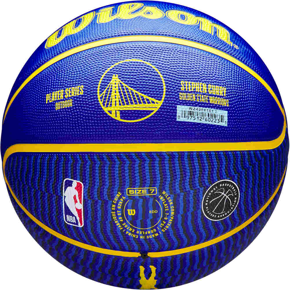 Wilson balón baloncesto NBA PLAYER ICON OUTDOOR BSKT CURRY 05