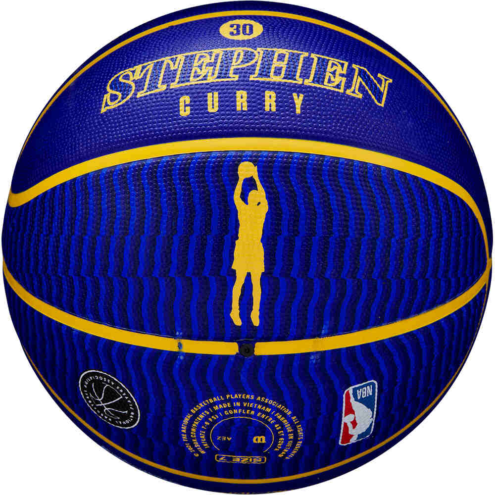 Wilson balón baloncesto NBA PLAYER ICON OUTDOOR BSKT CURRY 07