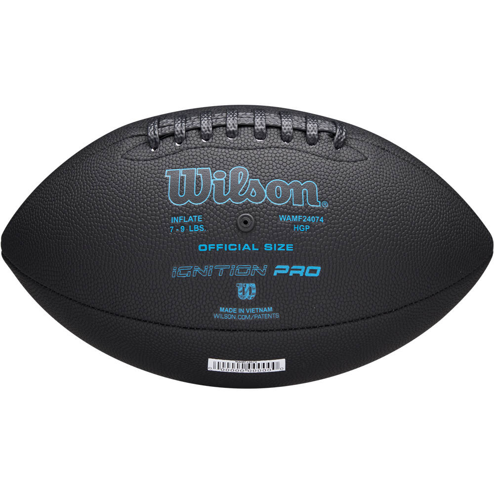 Wilson balón de rugby NFL IGNITION PRO ECO BLACK OF 01