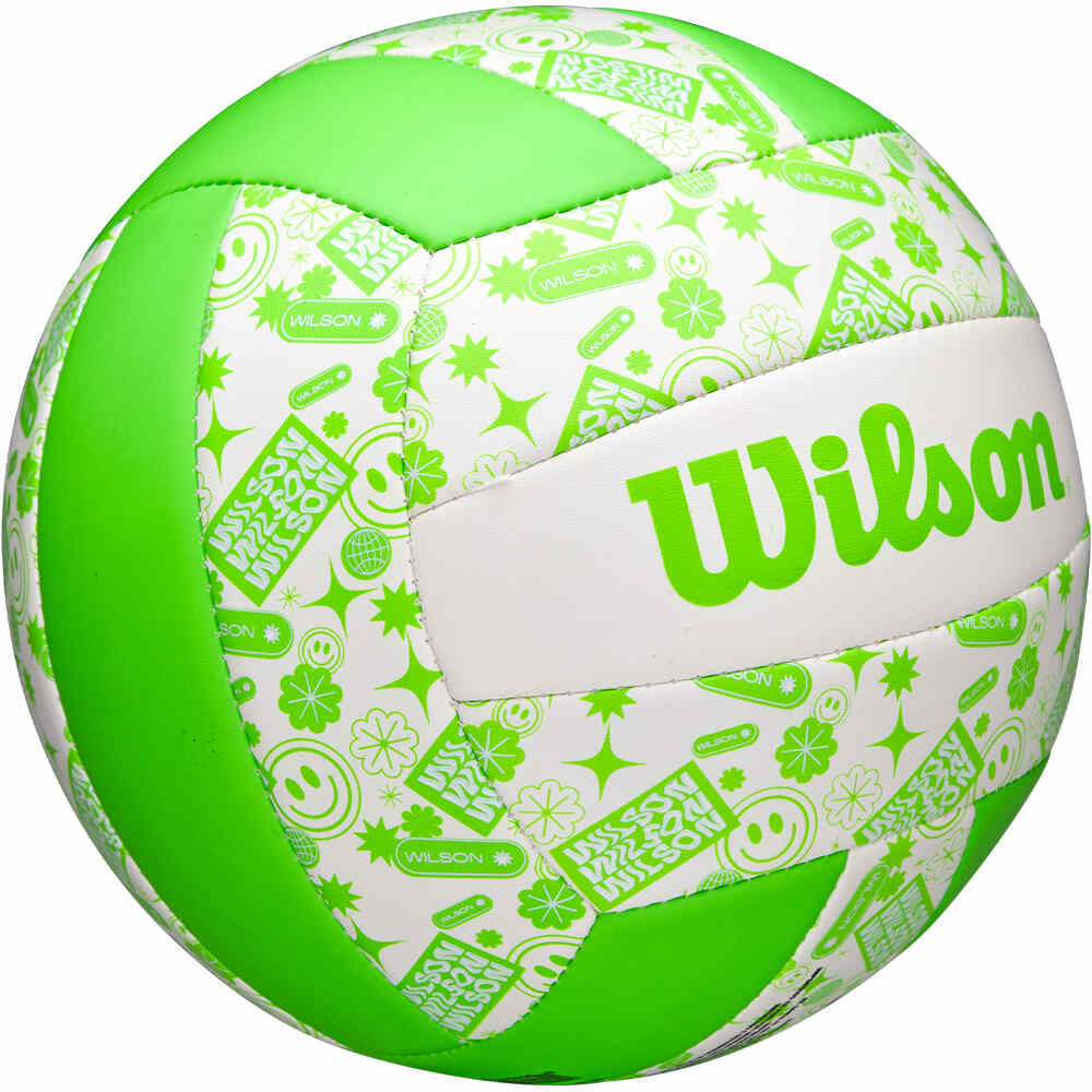 Wilson juguetes para playa STAMP VB Green/White OF 01