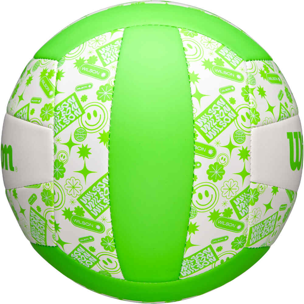 Wilson juguetes para playa STAMP VB Green/White OF 03